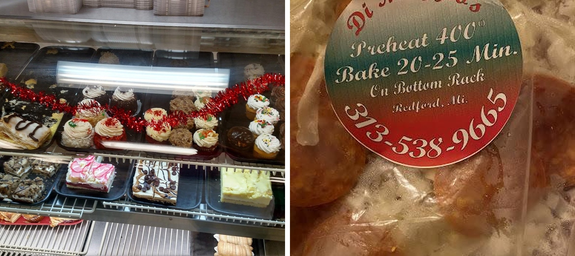 Di Maggio Italian Bakery Menu